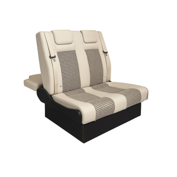 Transporter uyumlu yatak olabilen karavan koltuğu